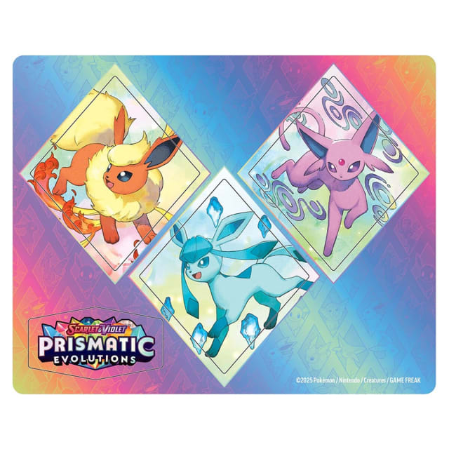 Pokemon TCG Prismatic Evolution Tech Sticker Collection - Glaceon