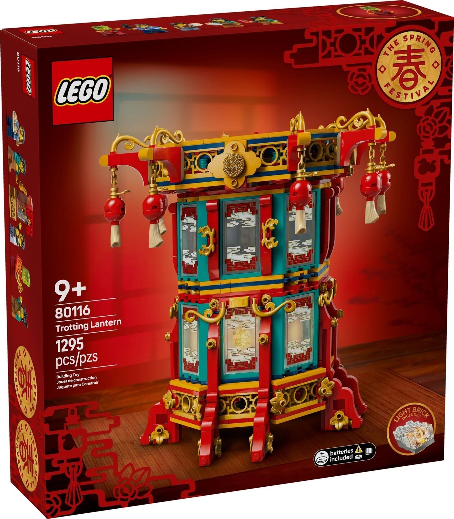 LEGO 80116 Seasonal Trotting Lantern - Chinese New Year
