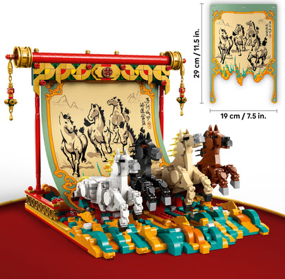 LEGO 80119 Seasonal Galloping Horse Canvas - CNY