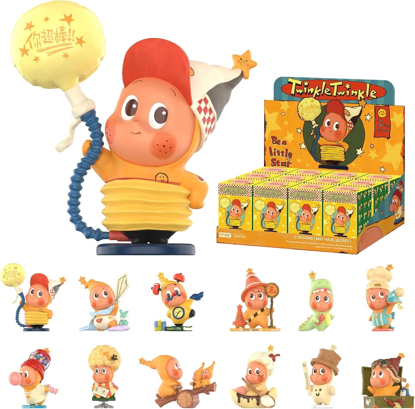 POP MART Twinkle Twinkle Be a Little Star Series Figures - Sealed Box Set