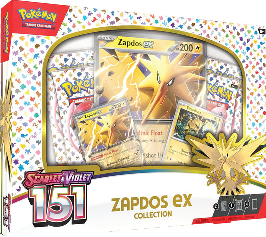 Pokemon TCG Scarlet & Violet 151 Zapdos ex Collection