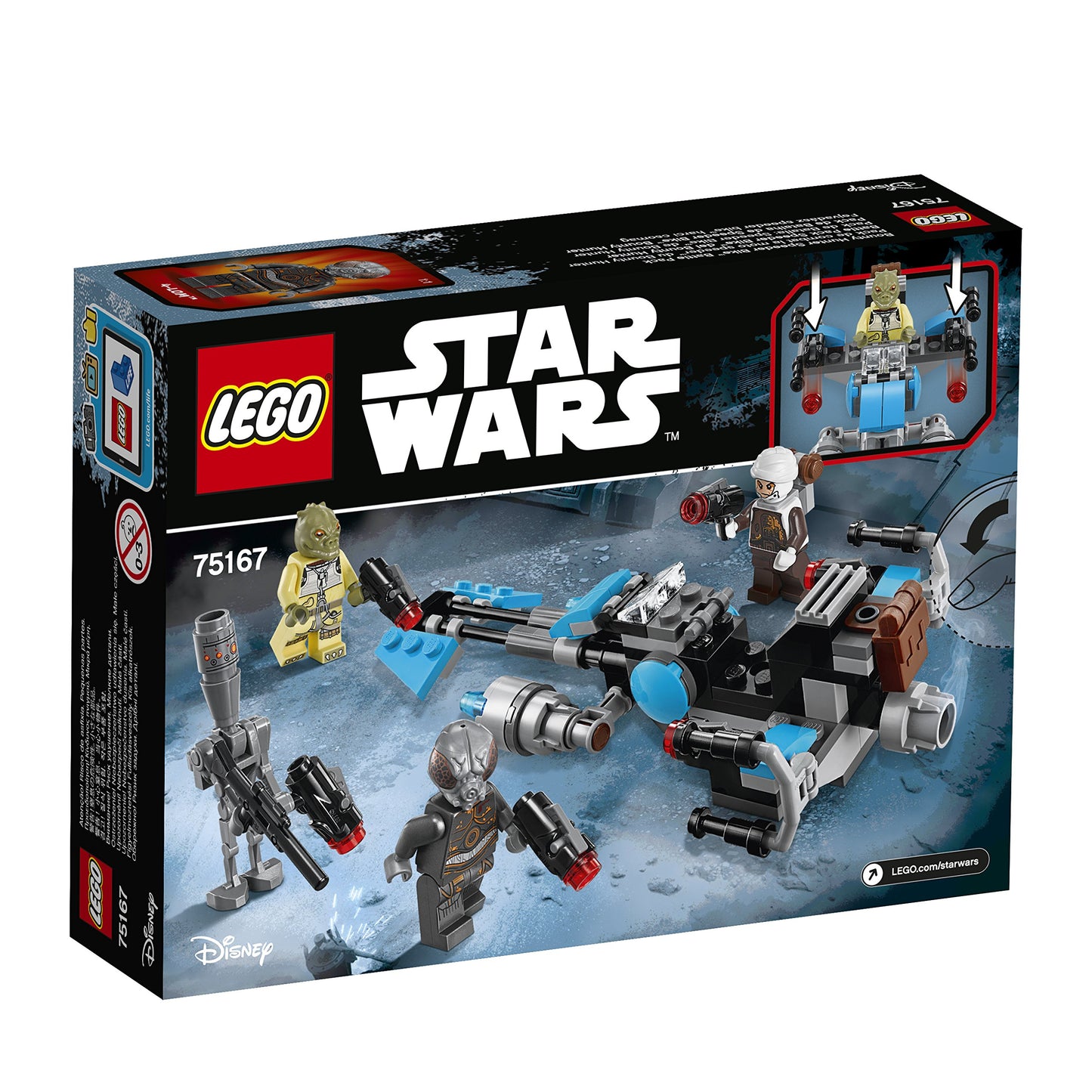 LEGO 75167 Star Wars Bounty Hunter Speeder Bike Battle Pack