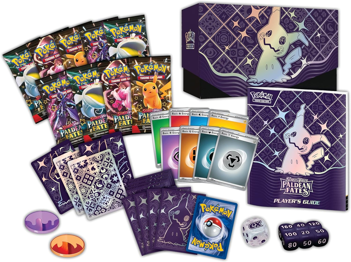 Pokemon TCG Scarlet & Violet Paldean Fates Elite Trainer Box