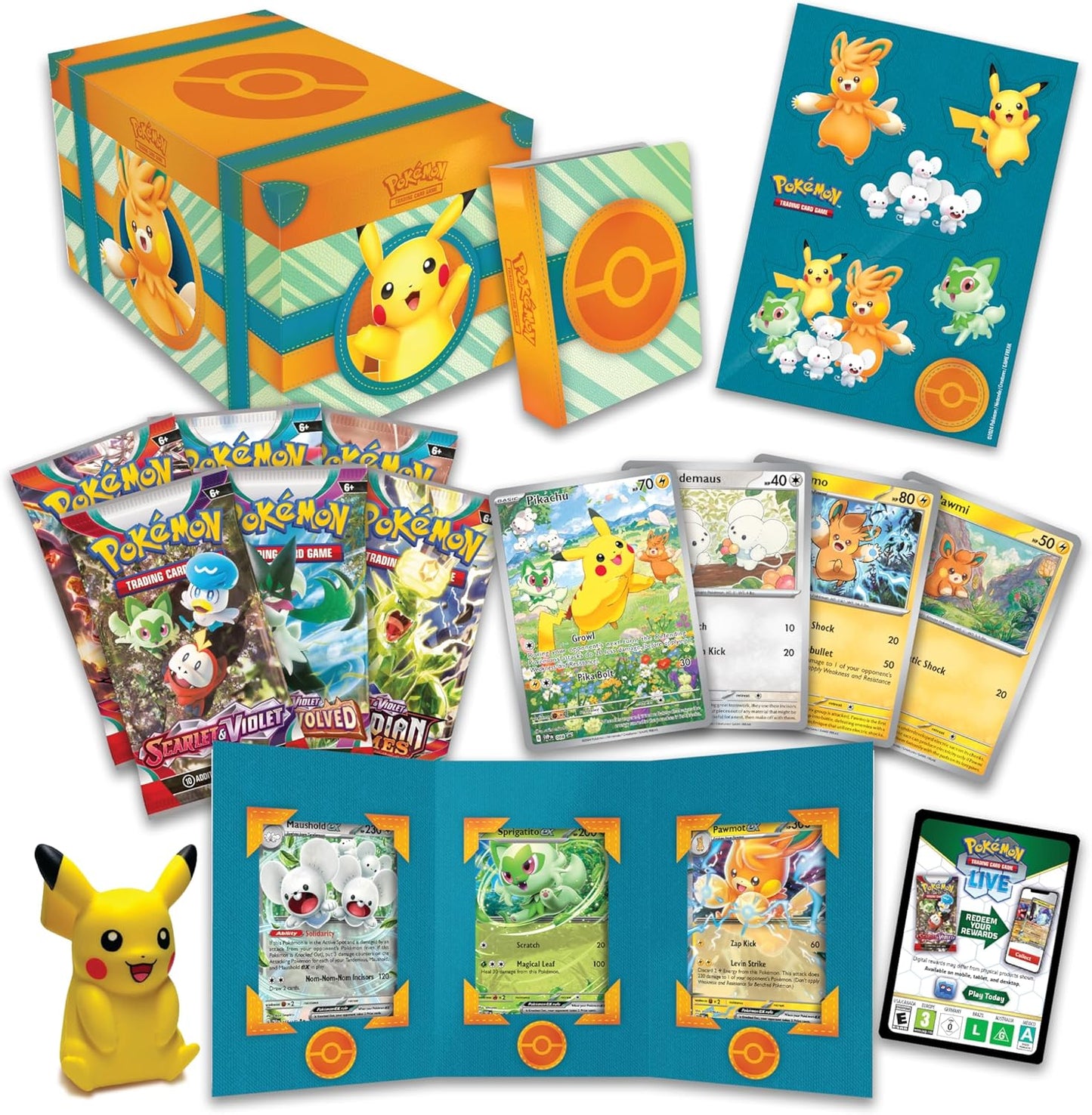 Pokemon TCG Paldea Adventure Chest