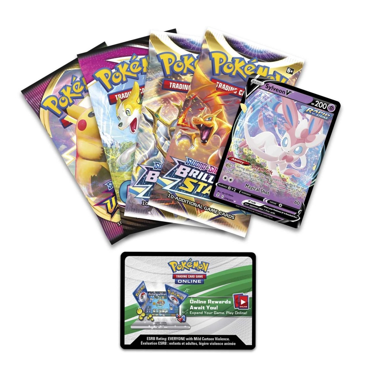 Pokemon TCG V Heroes Tin Sylveon V