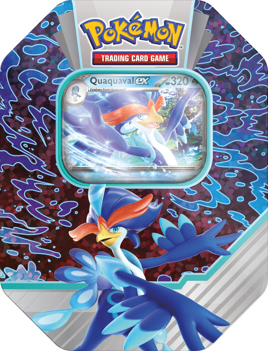 Pokemon TCG Paldea Partners Tin - Quaquaval ex