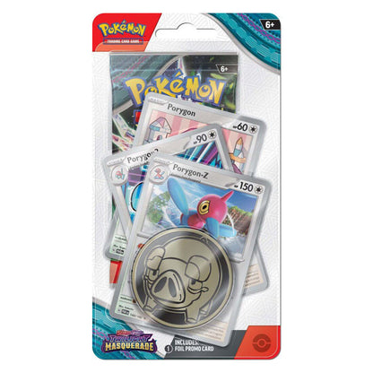 Pokemon TCG Scarlet & Violet Twilight Masquerade Premium Checklane Blisters Pair