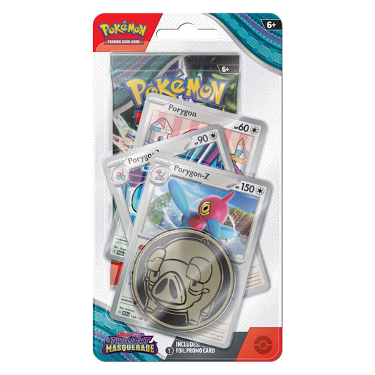 Pokemon TCG Twilight Masquerade Premium Checklane Blister - Porygon Z