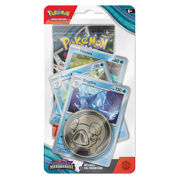 Pokemon TCG Scarlet & Violet Twilight Masquerade Premium Checklane Blisters Pair