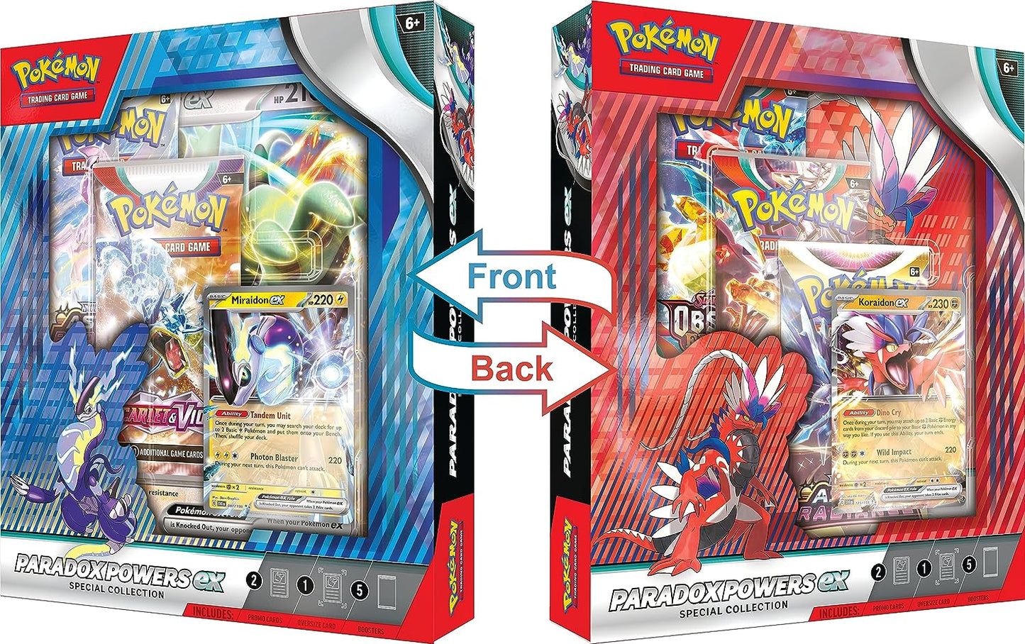 Pokemon TCG Paradox Powers ex Special Collection