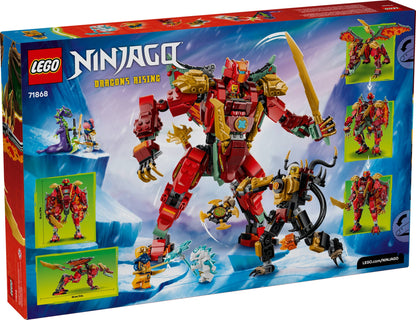 LEGO 71868 Wyldfyre's Transforming Dragon Mech