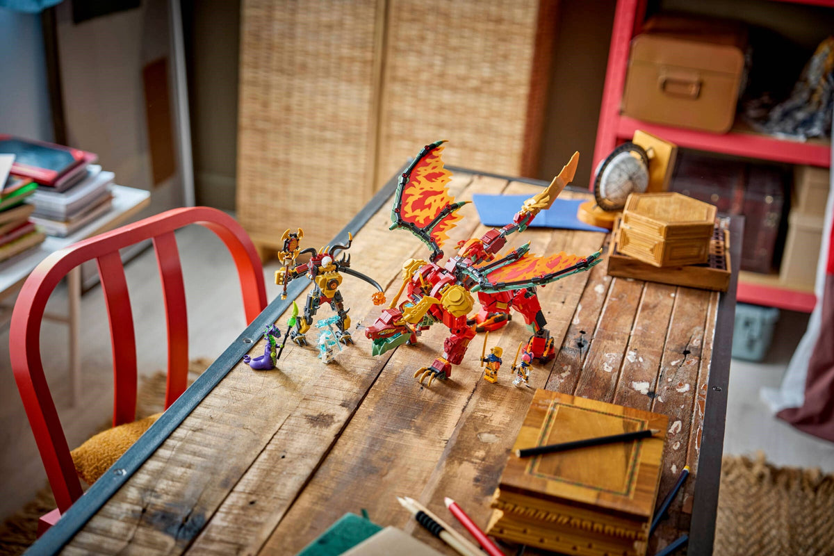 LEGO 71868 Wyldfyre's Transforming Dragon Mech