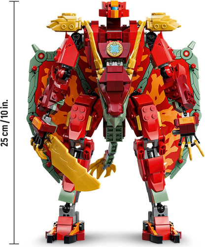 LEGO 71868 Wyldfyre's Transforming Dragon Mech