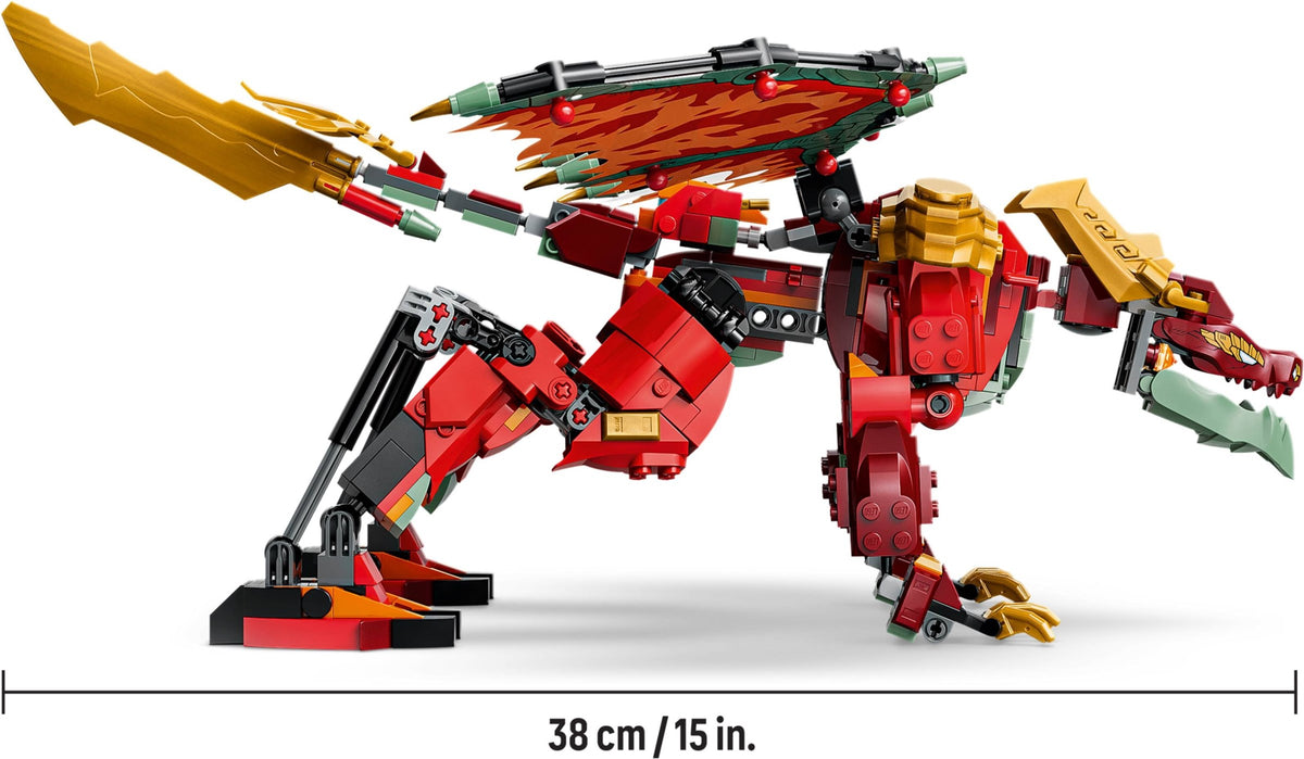 LEGO 71868 Wyldfyre's Transforming Dragon Mech