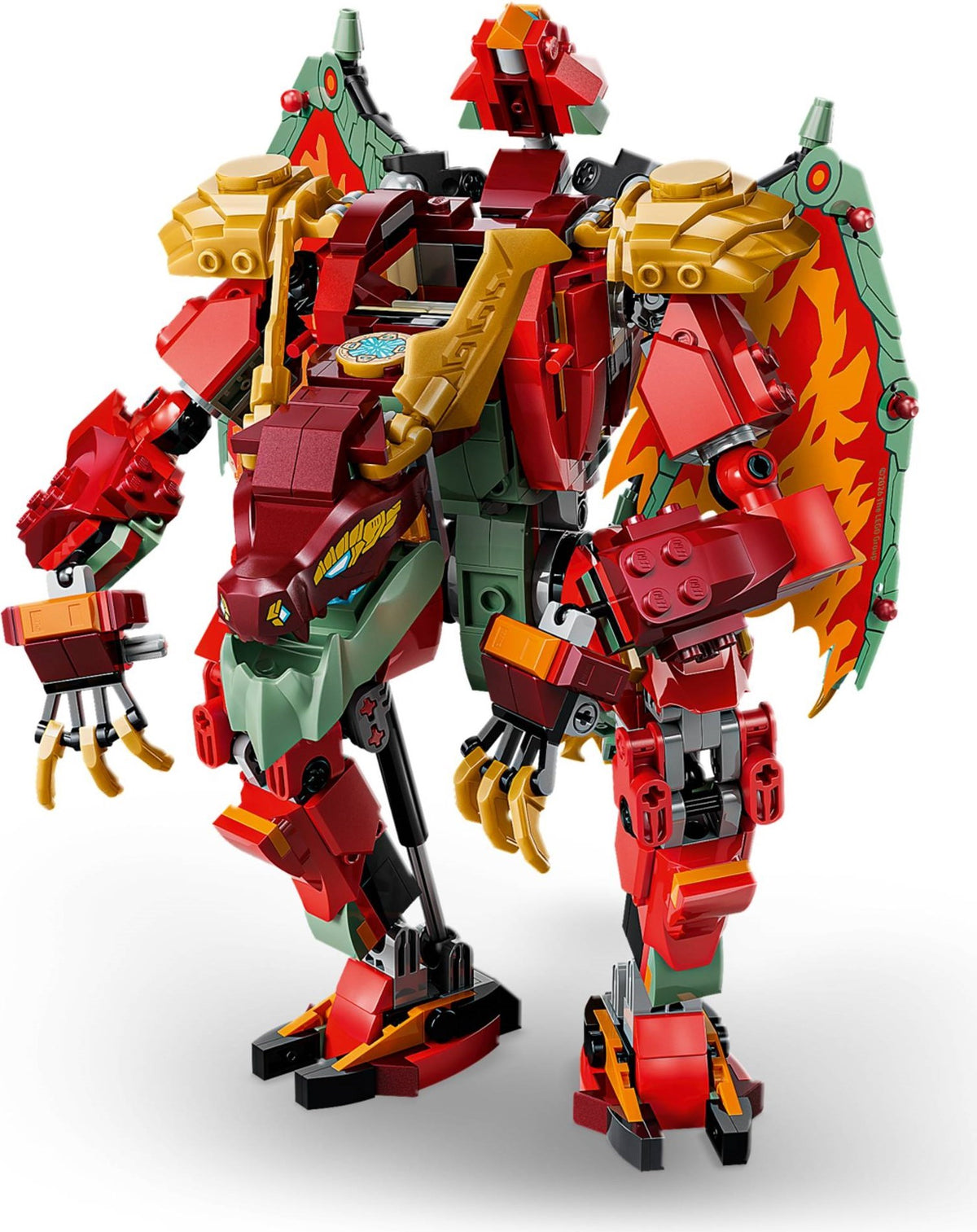 LEGO 71868 Wyldfyre's Transforming Dragon Mech