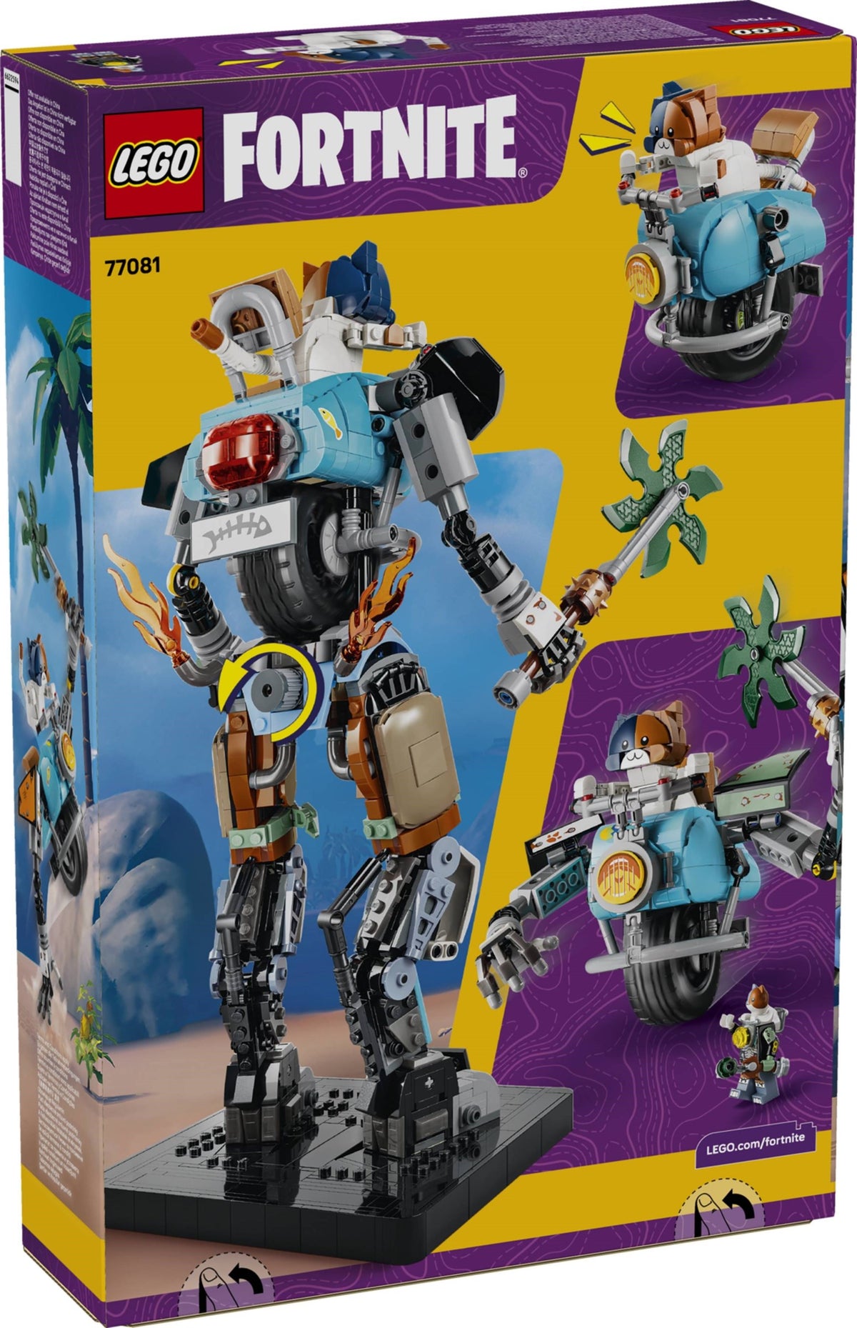 LEGO 77081 - Box rear