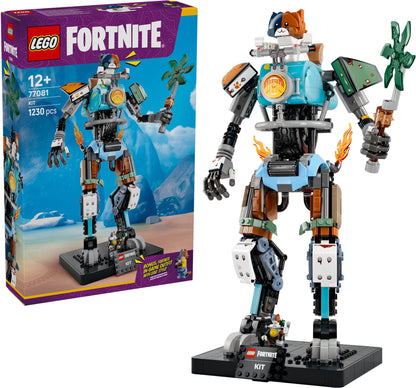 LEGO 77081 - Box front with model