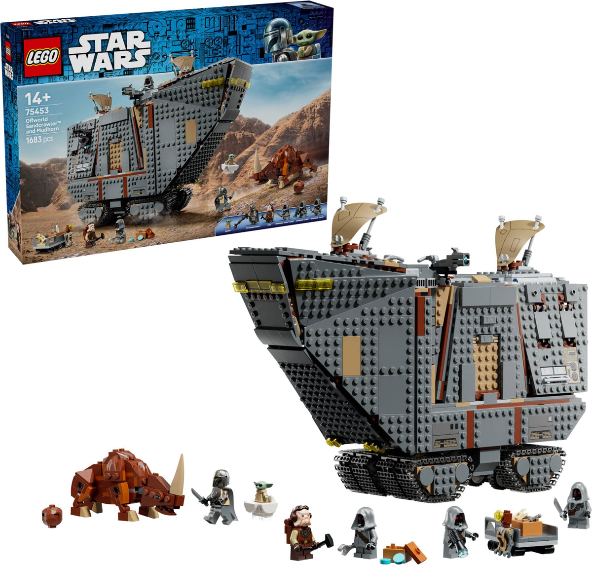 LEGO 75453 Offworld Sandcrawler and Mudhorn