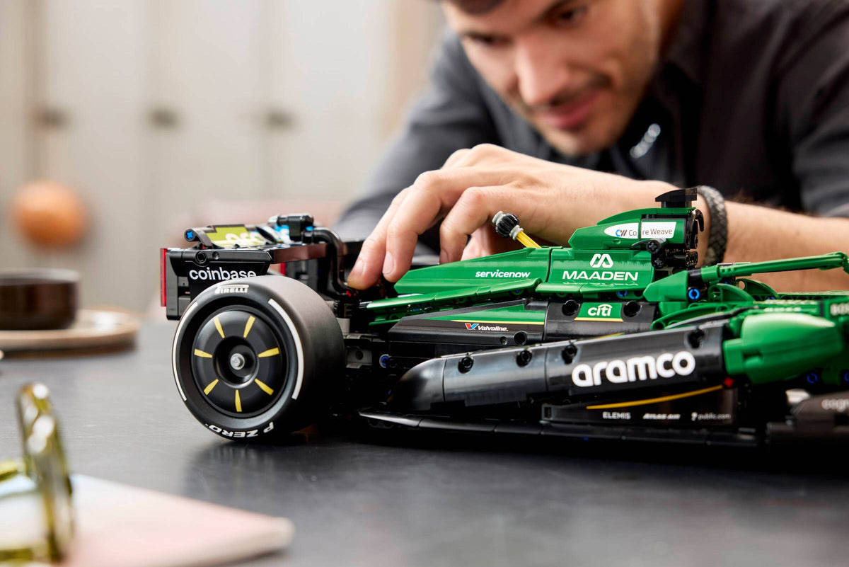 LEGO 42240 Aston Martin Aramco AMR25 F1 Car
