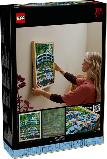 LEGO 31220 ART Claude Monet - Bridge over a Pond of Water Lilies