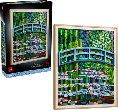 LEGO 31220 ART Claude Monet - Bridge over a Pond of Water Lilies