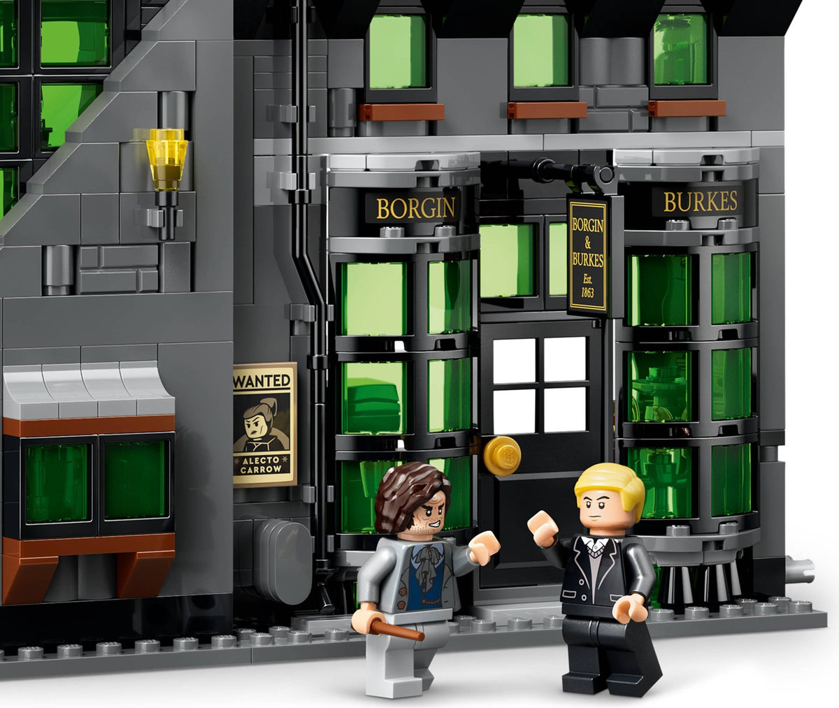 LEGO 76471 Knockturn Alley Wizarding Shops - imperfect box