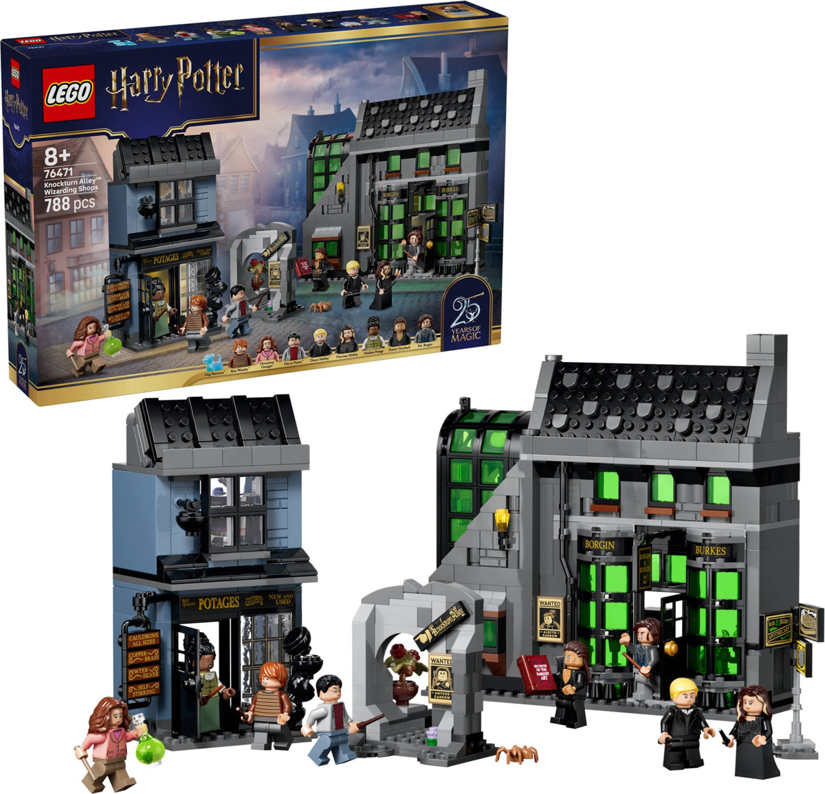 LEGO 76471 - Box front with model