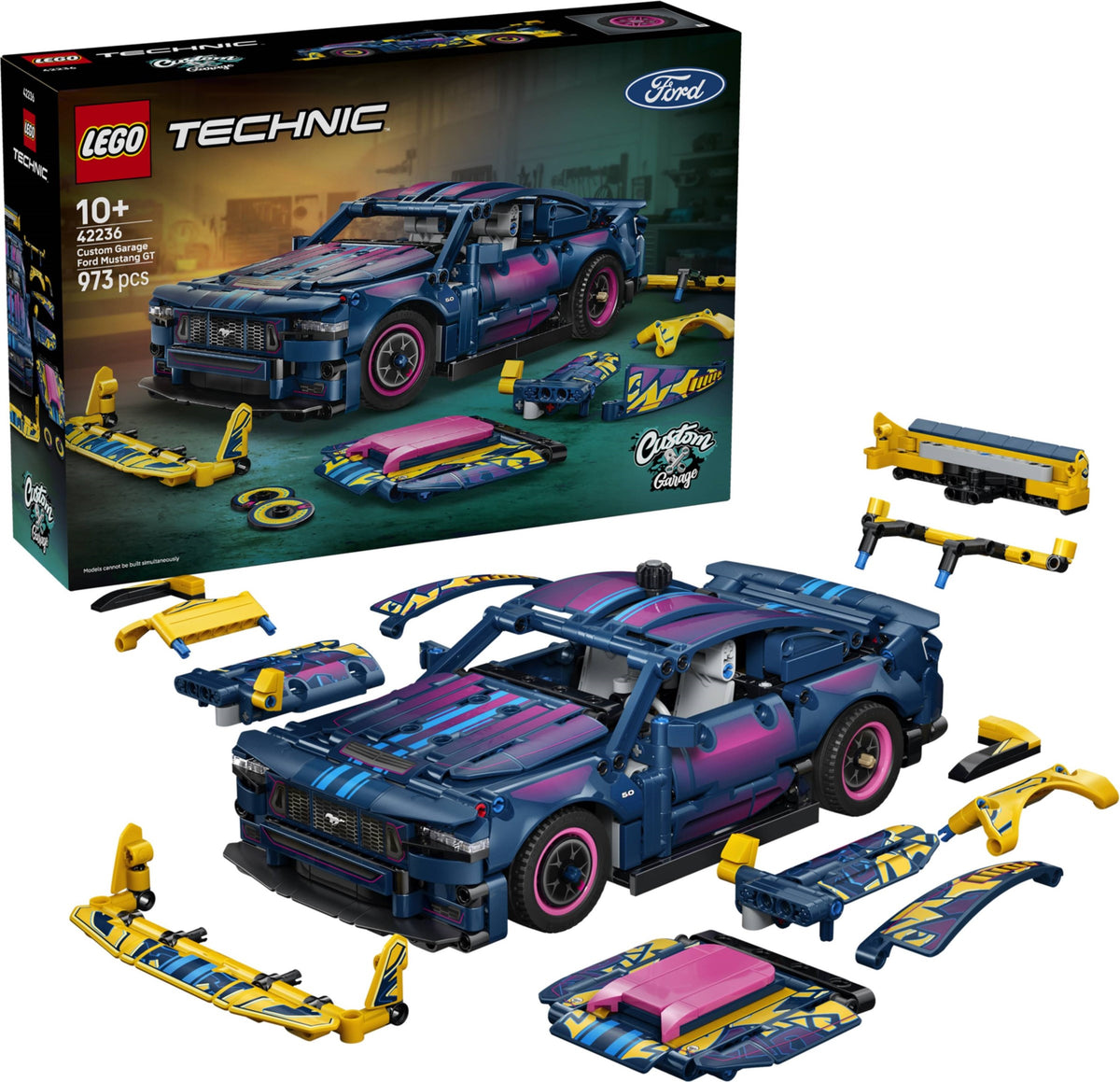 LEGO 42236 - Box front with model