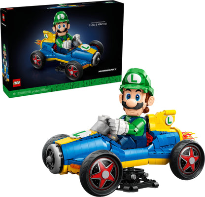 LEGO 72050 Super Mario Mario Kart - Luigi & Mach 8 72050
