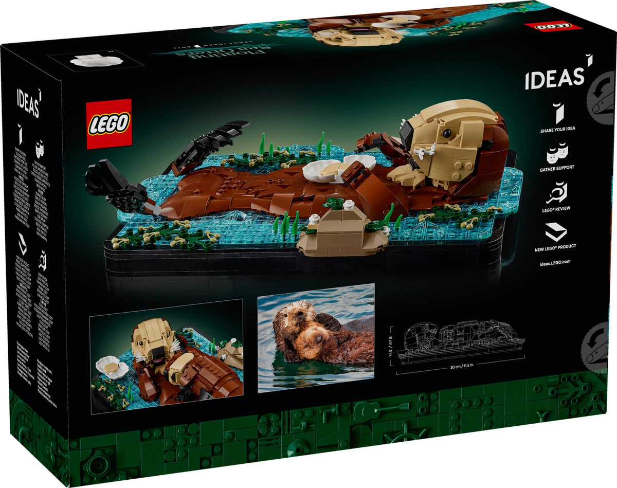 LEGO 21366 Floating Sea Otters