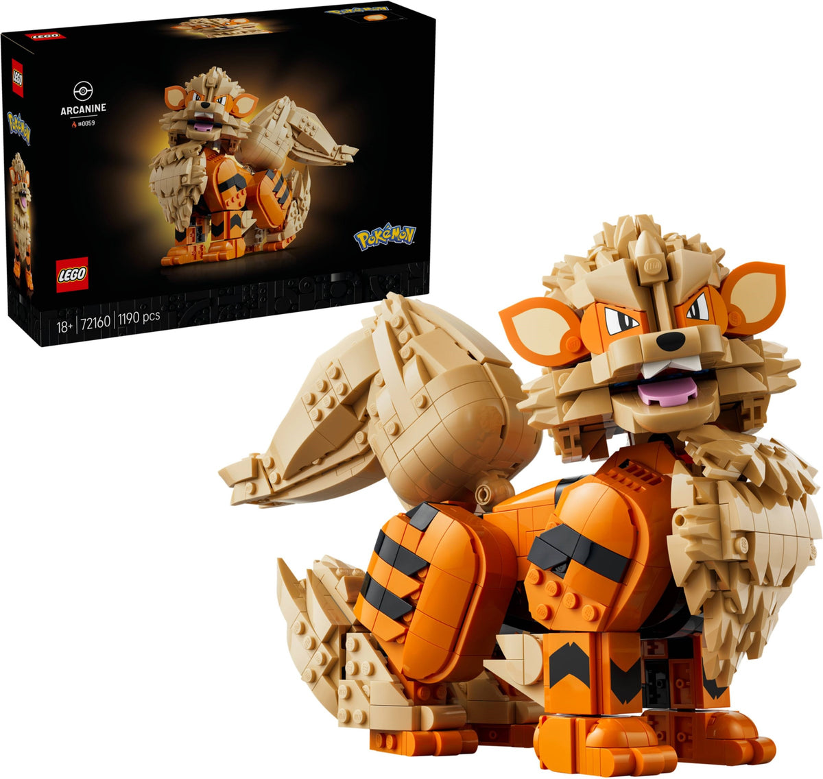 LEGO 72160 Arcanine - imperfect box