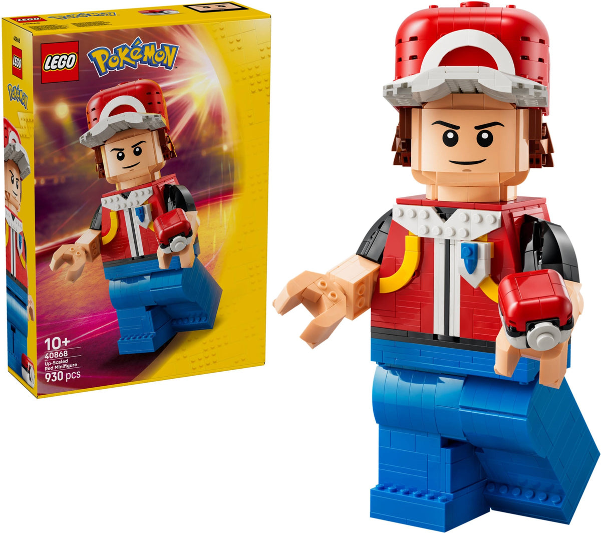 LEGO 40868 Up-Scaled Red Minifigure