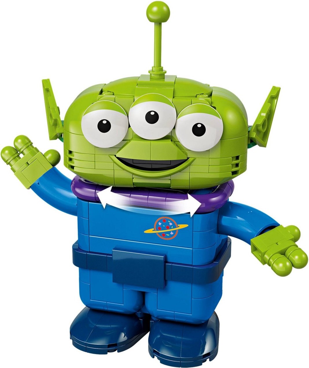 LEGO 43307 Alien with Pizza Planet Rocket Ride