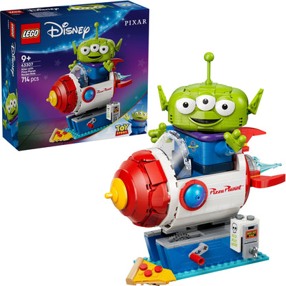 LEGO 43307 Alien with Pizza Planet Rocket Ride