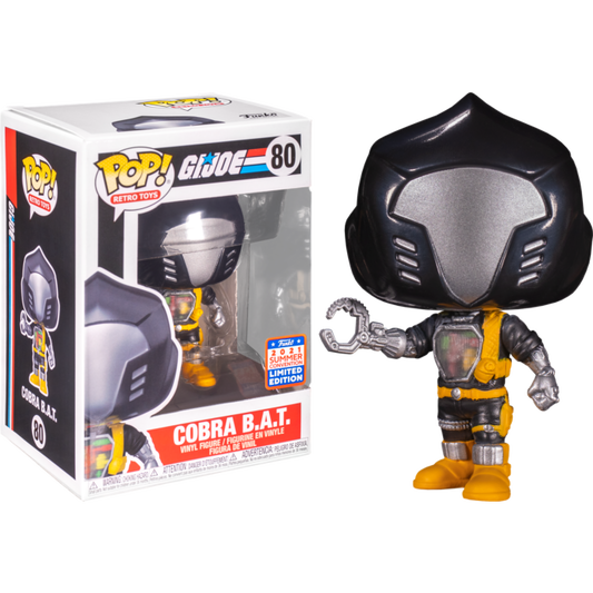 Funko POP! #80 G.I. Joe Cobra B.A.T. (2021 Summer Convention Exclusive)