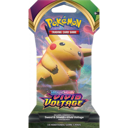 Pokemon TCG Sword & Shield Vivid Voltage Booster Pack (Sleeved)
