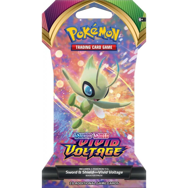 Pokemon TCG Sword & Shield Vivid Voltage Booster Pack (Sleeved)