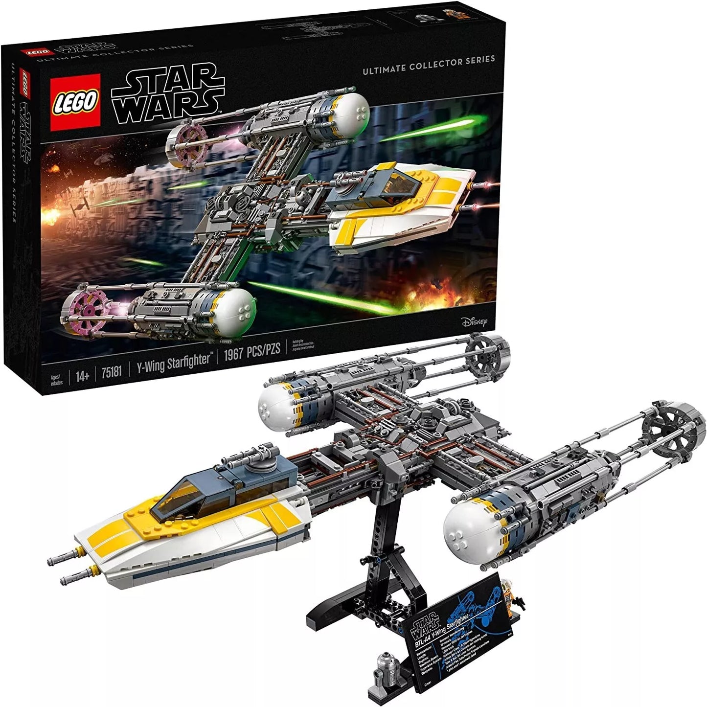 LEGO 75181 Star Wars Y-Wing Starfighter UCS (Pre-Owned)